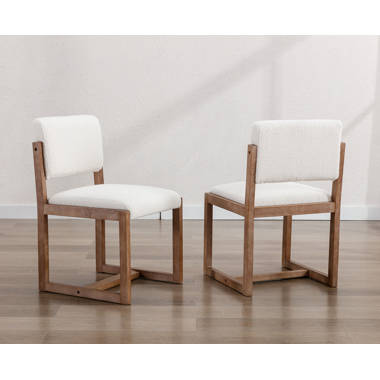 Corrigan Studio Upholstered Modern Kitchen Dining Room Chairs